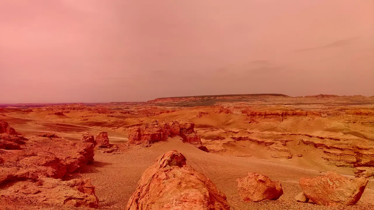 火星滤镜 · 戈壁